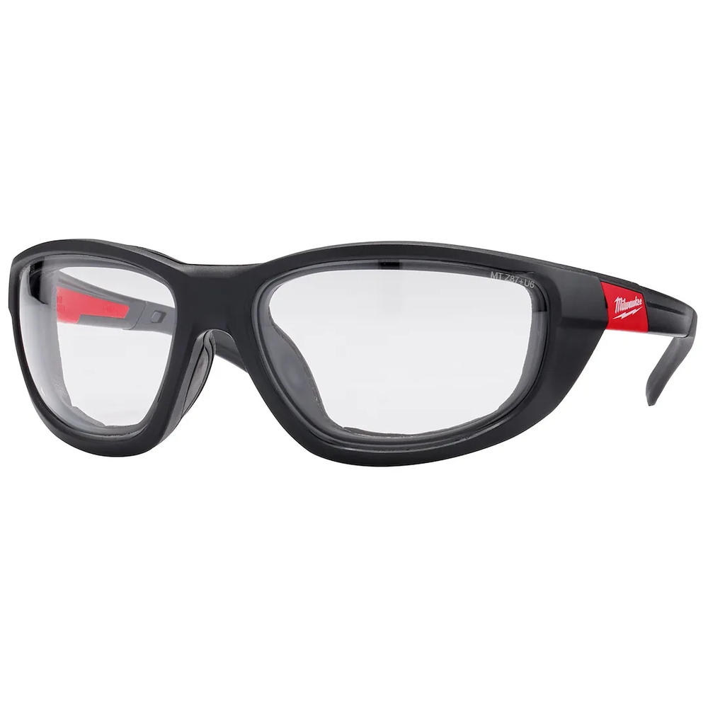 Milwaukee Tool Clear High Performance Safety Glasses W/GASKET