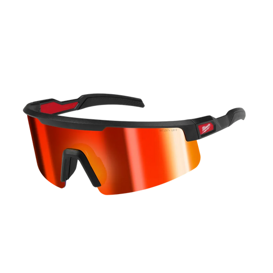 Milwaukee Tool Wrap Safety Glasses-rd Mirror Anti-scratch Lens