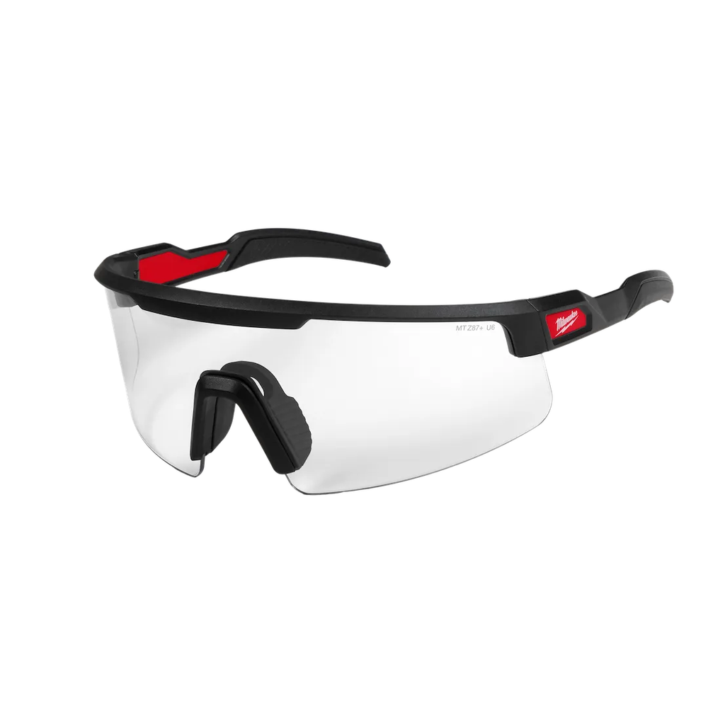 Milwaukee Tool Wrap Safety Glasses - Clear Anti-scratch Lenses
