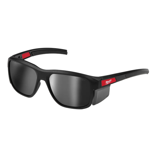 Milwaukee Tool Polarized Full Frame Glasses-silver Mirror Lens