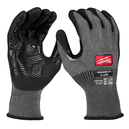 Milwaukee Tool Cut LVL 3 Hi-dex Nitrilegloves W/DEF Prot-l (Pair)