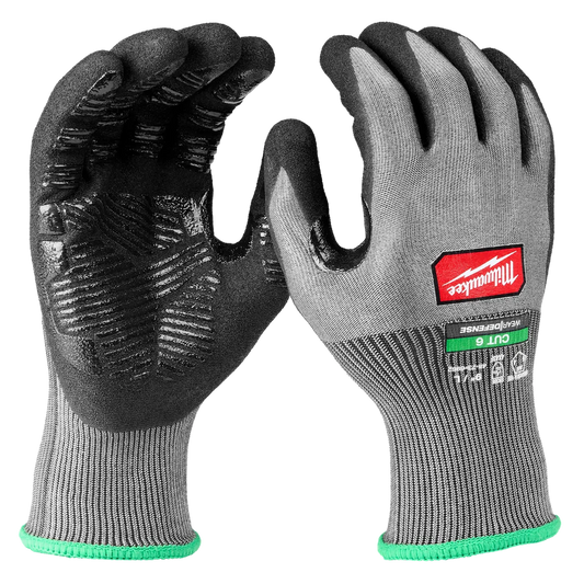 Milwaukee Tool Cut LVL 6 Hi-dex Nitrilegloves W/DEF. Prot.-s (Pair)