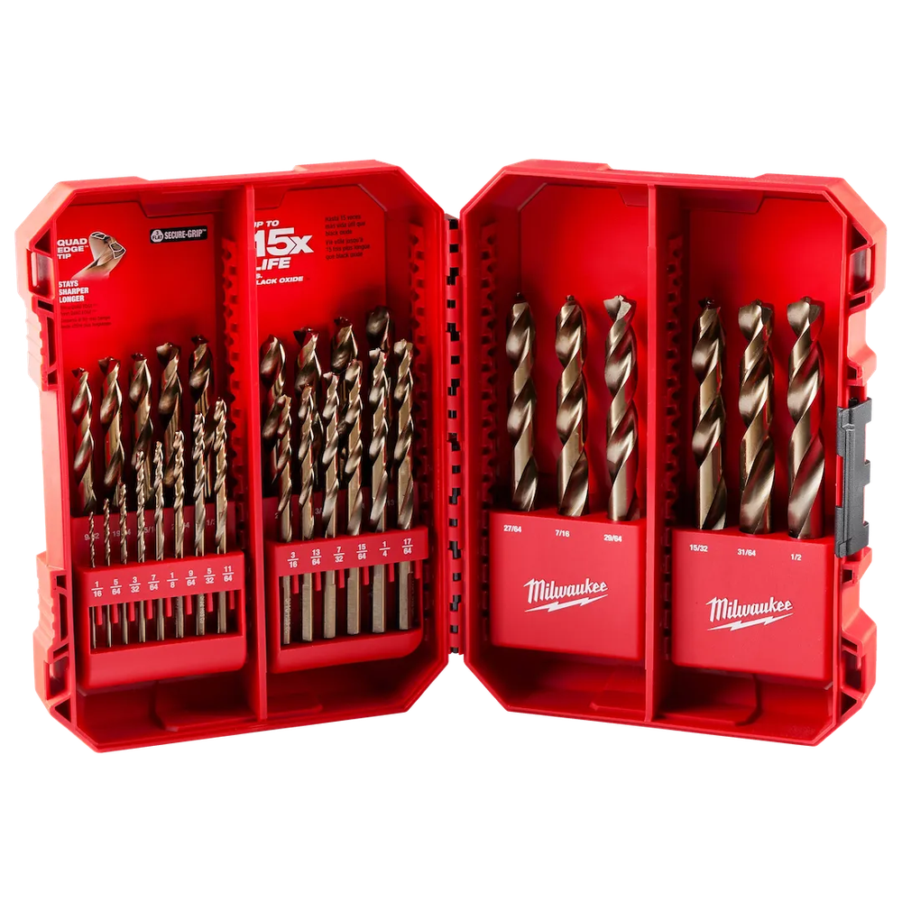 Milwaukee Tool Cobalt RED Helix 29 Piece Set