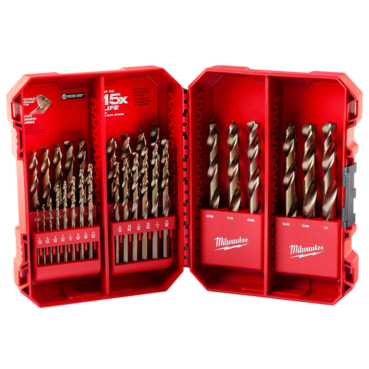 Milwaukee Tool Cobalt RED Helix 29 Piece Set