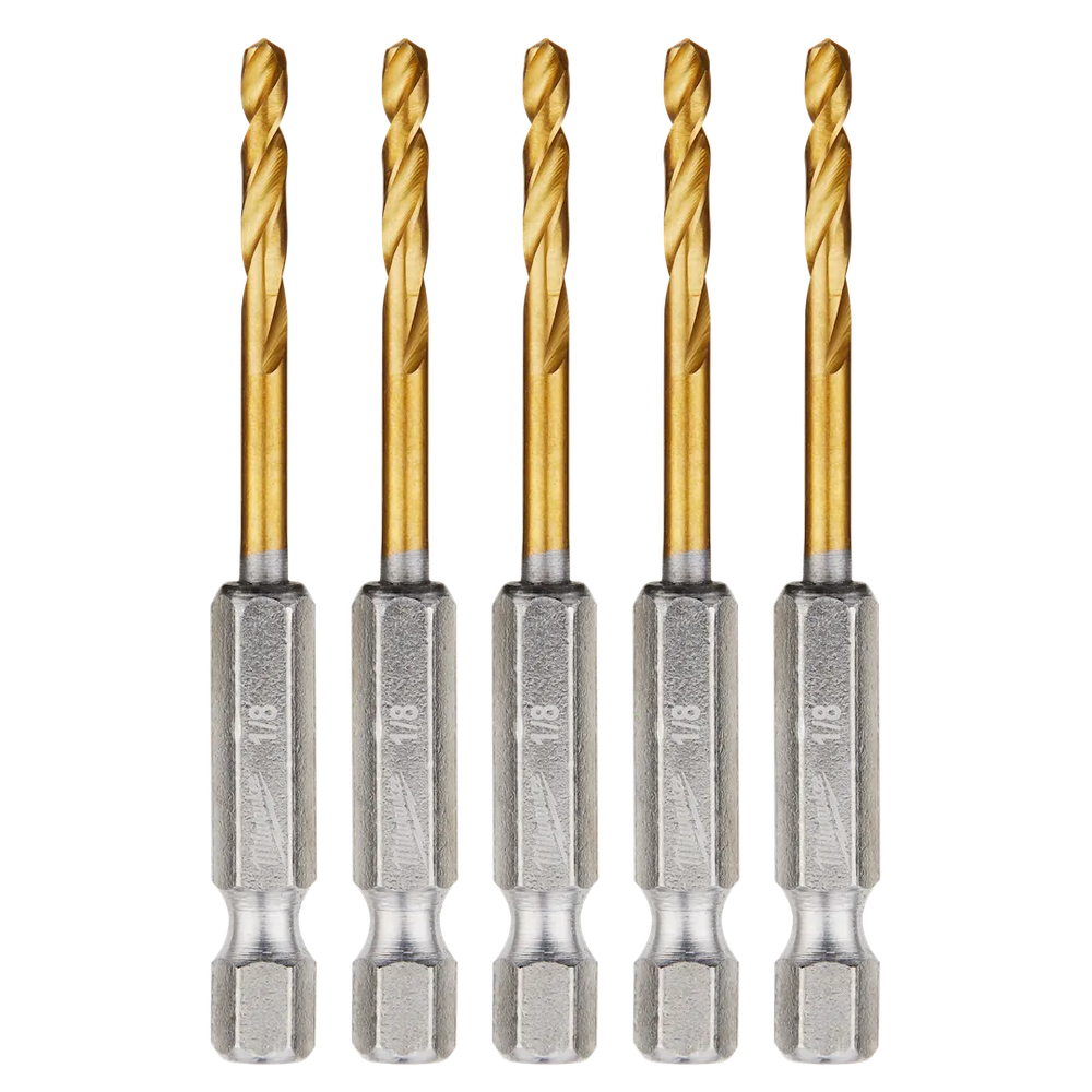 Milwaukee 1/8" Titaniumshockwave EA=2 ON A Card