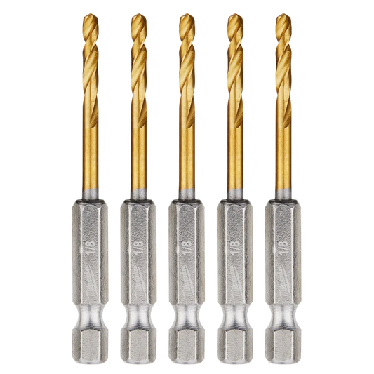 Milwaukee 1/8" Titaniumshockwave EA=2 ON A Card