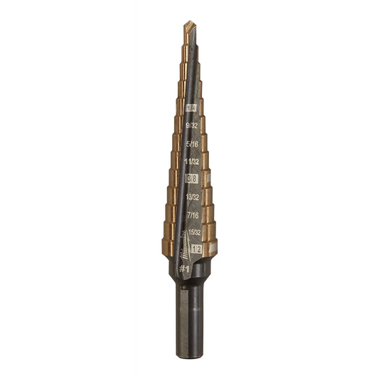 Milwaukee Cobalt Step Drill Bit #1 (1/8"-1/2")