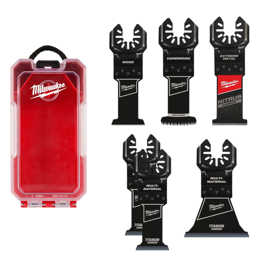 Milwaukee Tool Multi-tool Blade Varietykt 6PC (Set)