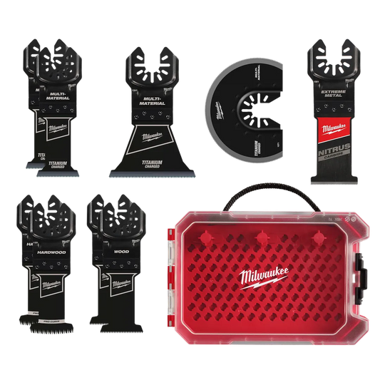Milwaukee Tool Multi-tool Blade Varietykit 9PC