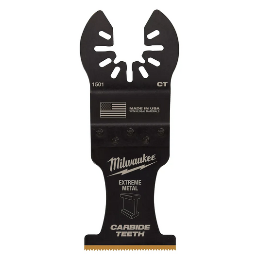 Milwaukee Tool Open-lok 1-3/8" Carbidemulti-tool Blades, 5/Pack