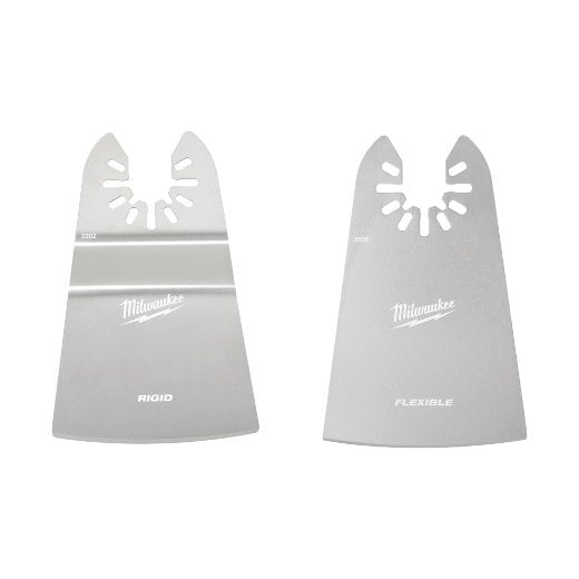 Milwaukee Tool 2" Rigid & 2" Flexible Scraper Variety Pack 2PC (Set)