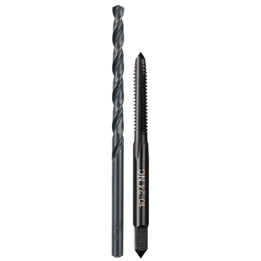 Milwaukee Tool 10-24 NC Straight Fluteplug Tap & #25 Drill Bit