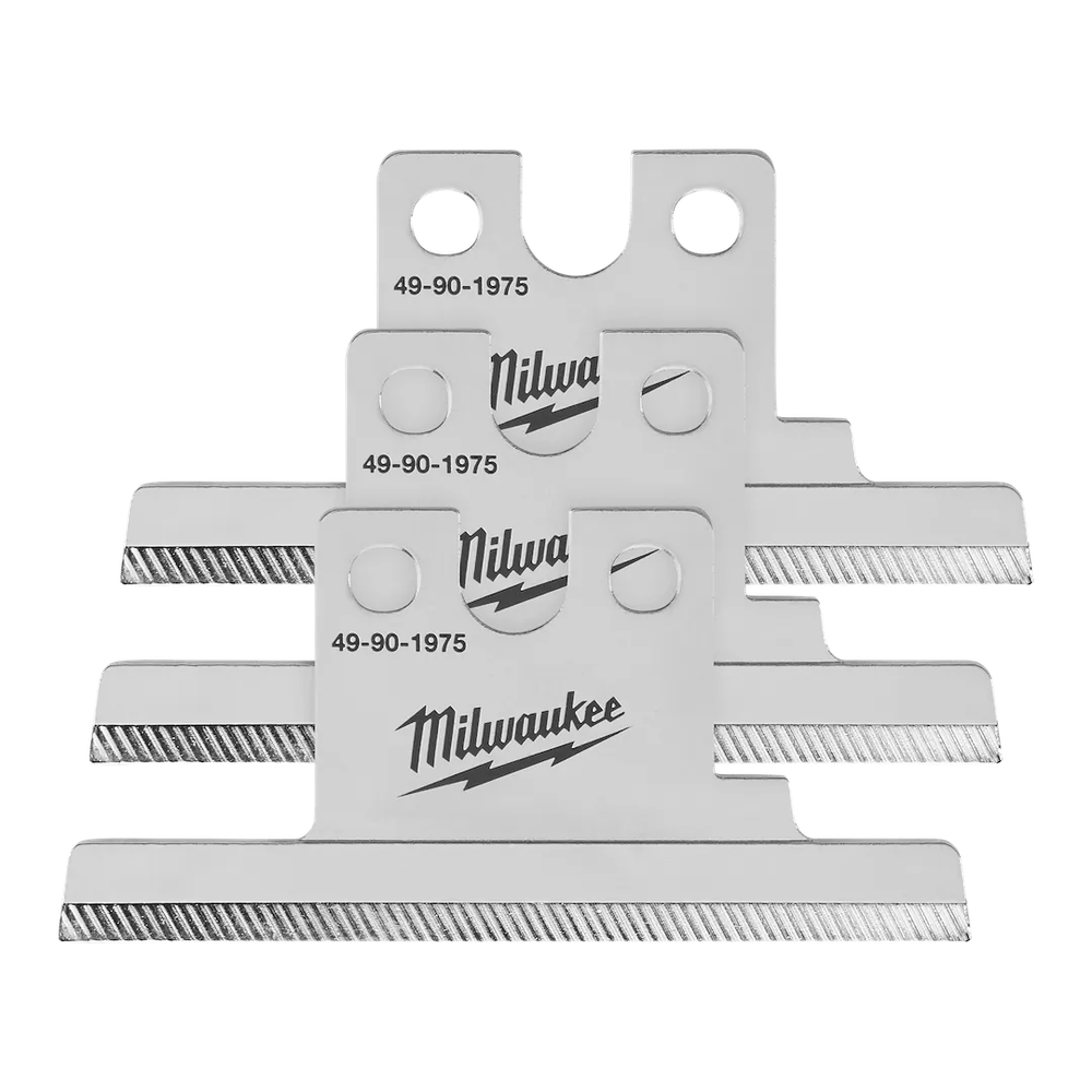 Milwaukee Tool Air-tip Scraper Blade, 3/Pack