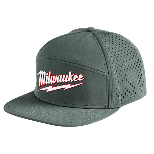 Milwaukee Tool Flat Brim Snapback Green