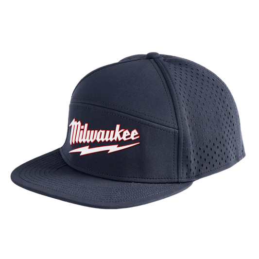 Milwaukee Tool Flat Brim Snapback Blue