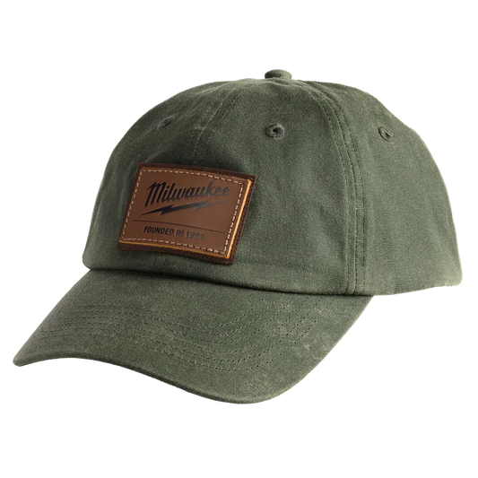 Milwaukee Tool Waxed Canvas Adjustablehat - Green