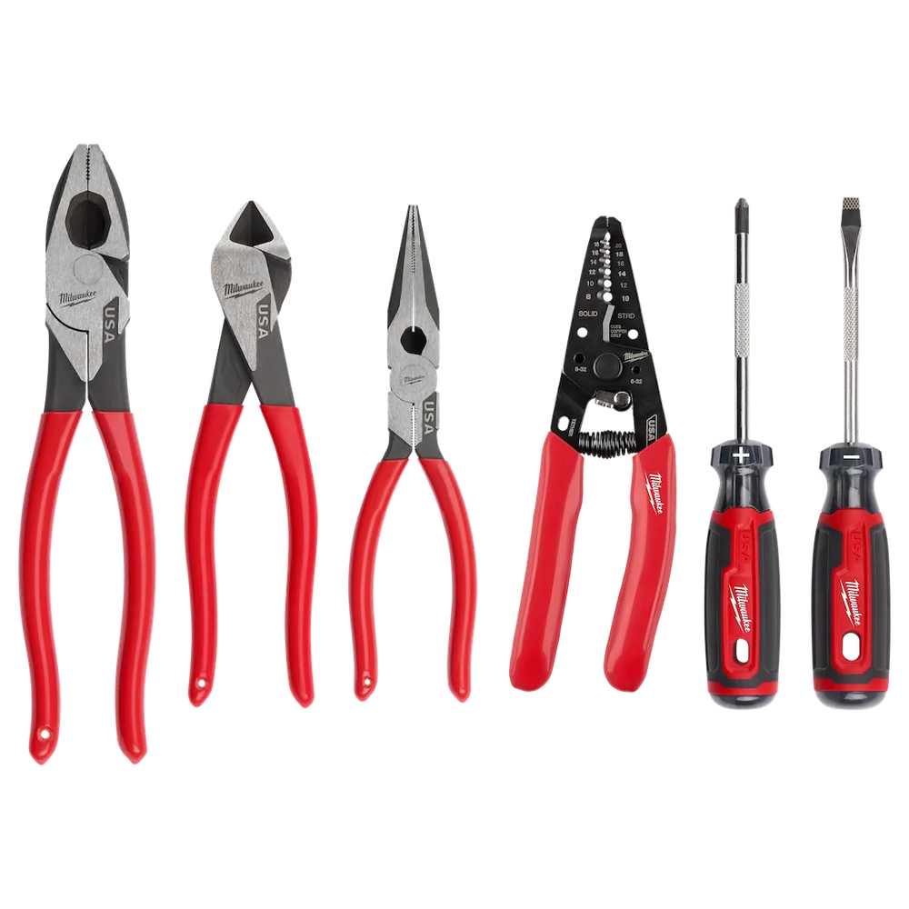Milwaukee Tool 6 PC. Dipped Grip Set (Set)