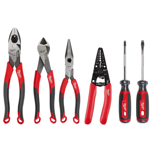 Milwaukee Tool 6 PC. Comfort Grip Set (Set)