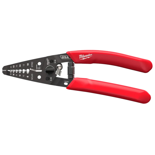 Milwaukee Tool 8-20 AWG Dipped Grip Wire Stripper & Cutter