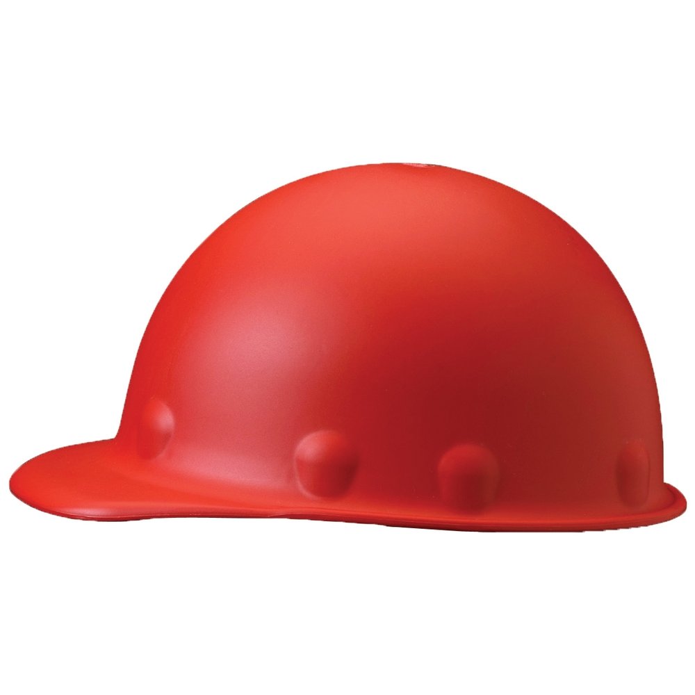 Fibre-Metal by PIP P2A Hard Hat RED Swingstrap