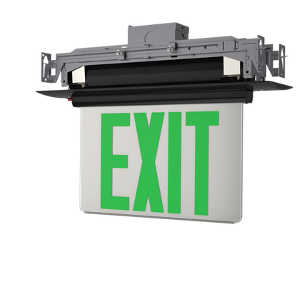 Best Lighting Plastic Edgelit 1/2FM Red/Green Black Housing EM (PELXRGMBEM)