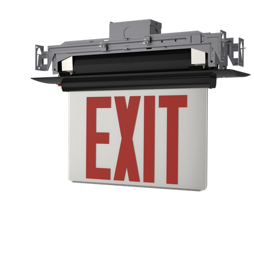 Best Lighting Plastic Edgelit 1/2F RED/MYLAR/ SLVR EM (PELXRMSEM)