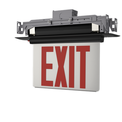 Best Lighting Plastic Edgelit 1/2F RED/MYLAR/ SLVR EM (PELXRMSEM)