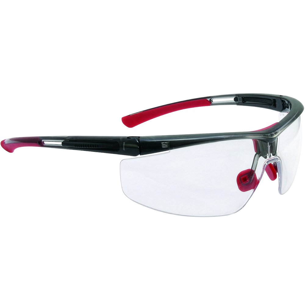 UVEX by PIP T5900 Wide BK FR CLR Hslens, 10/Box