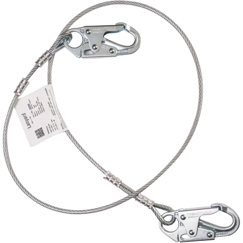Miller by PIP Lanyard 1/4" VYL COV - ANSI Z7