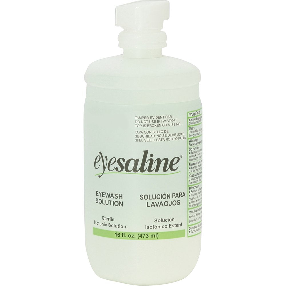 PIP Sterile Eyewash BOTTLES-16 OZ., 12/Case