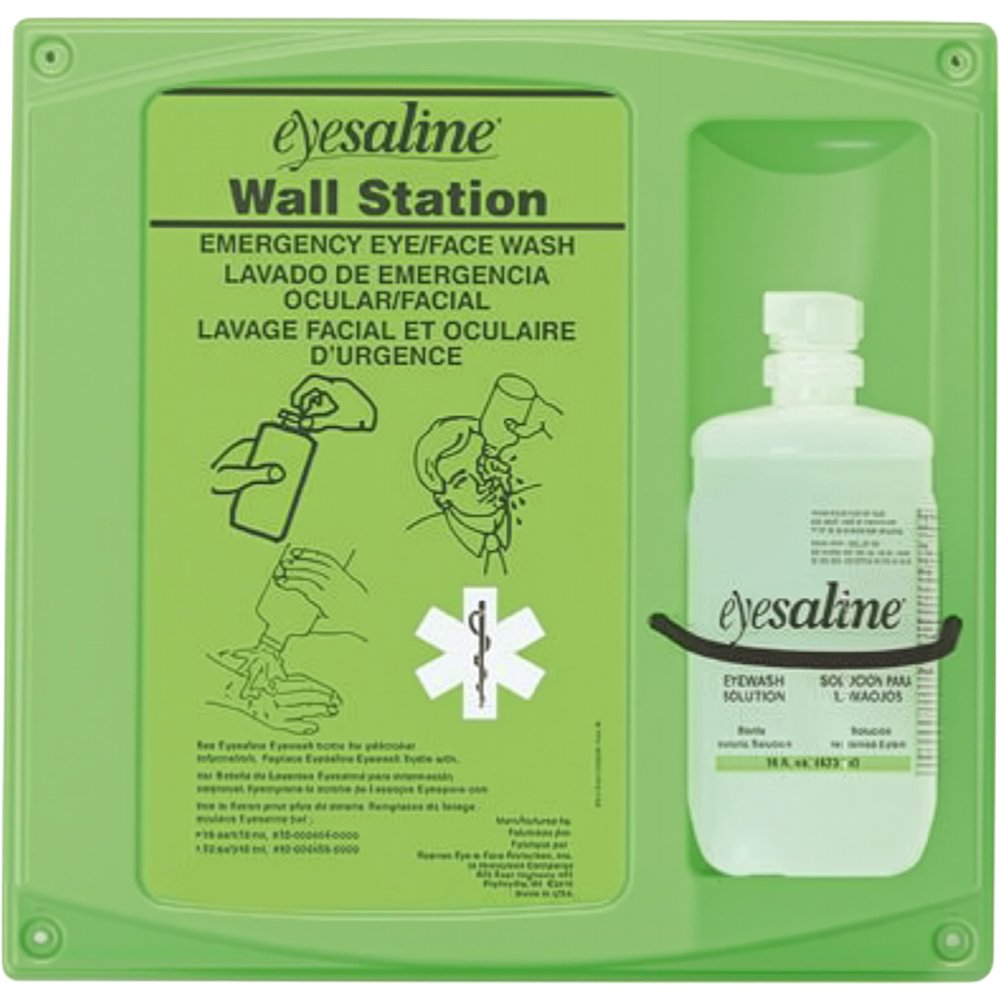 PIP Eyesaline Single 16 OZ Wall Station (Kit)