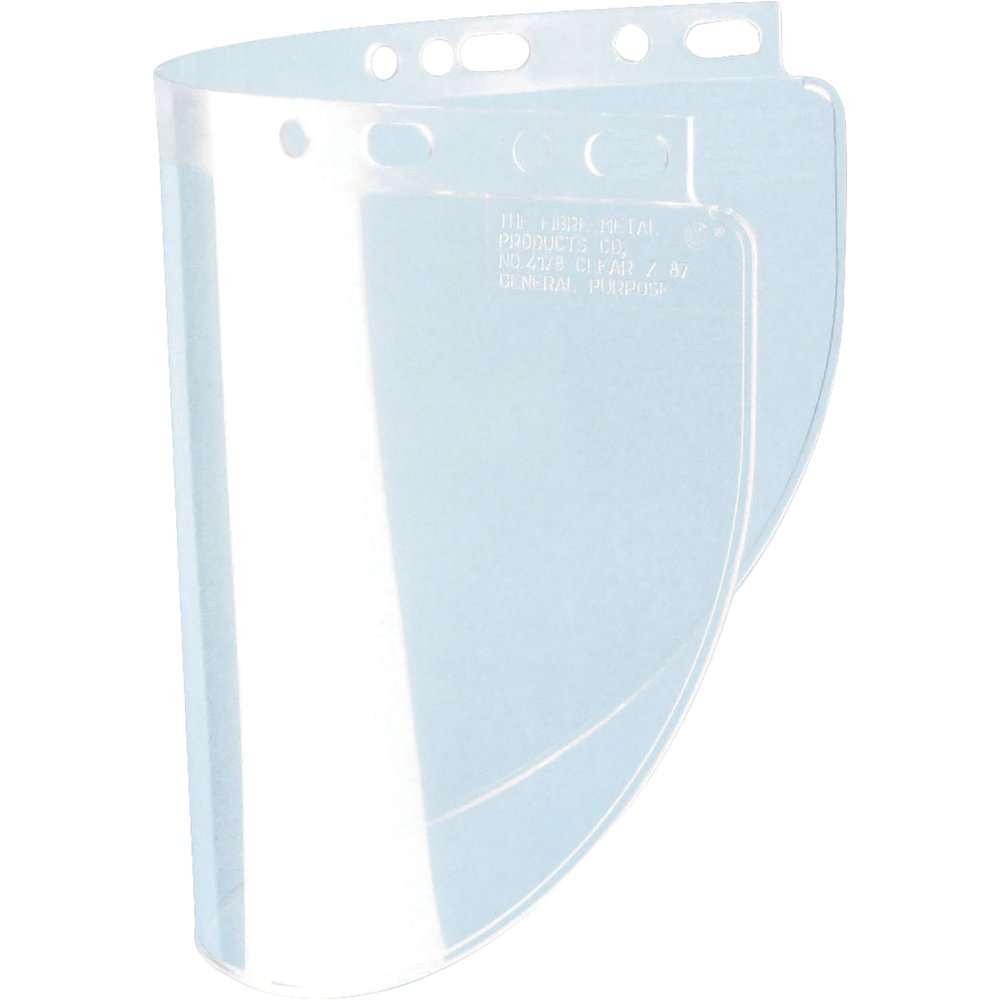 Fibre-Metal by PIP Bulk Pk-hp Face Shield 16-1/2" X 8", 50/Case