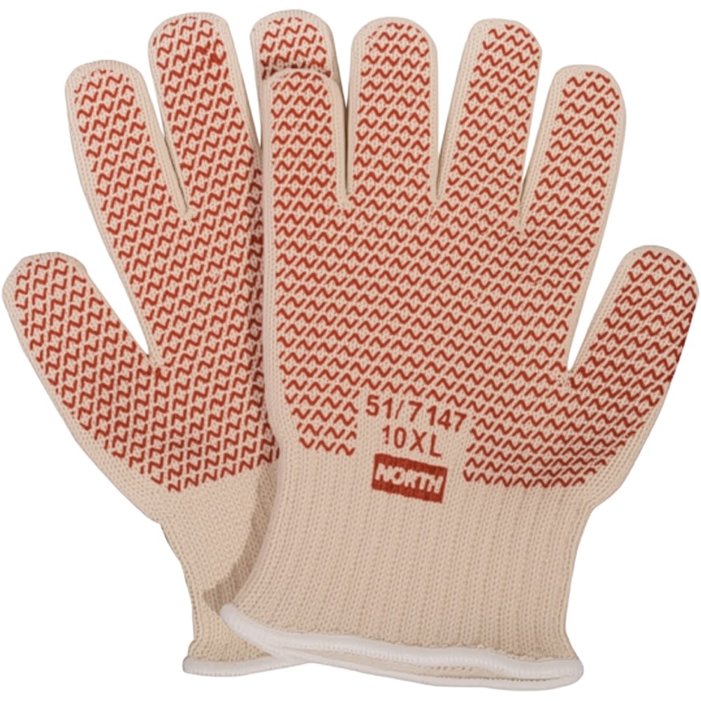North by PIP 2-LAYER COTT/POLY Knit Double-sided Nitrile Vend (Pair)