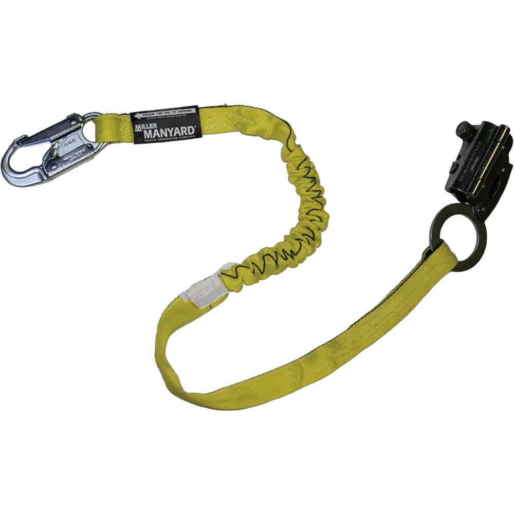 Miller by PIP Rope Grab W/ATTACHED 4'MANYARD Lanyard-snap Hook