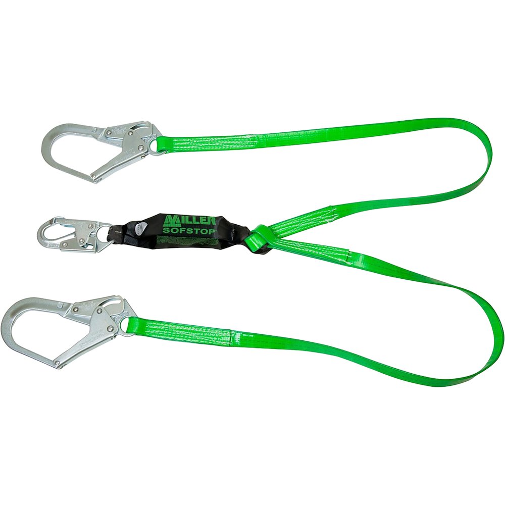 Miller by PIP Vinyl Coated Shock-absorbing Lanyards