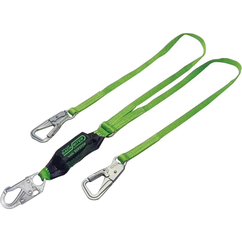 Miller by PIP Backbiter Safety LANYARD6' Green