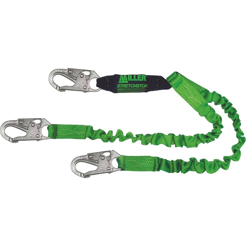Miller by PIP Two-legged 6' Stretchabl;e WEB Lanyard