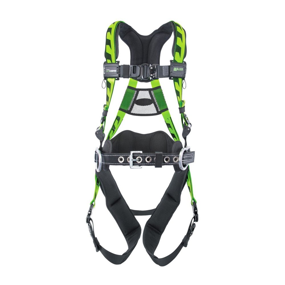 Miller by PIP Aircore CON Harness W/ Lumbar Pad Univ Size GRN