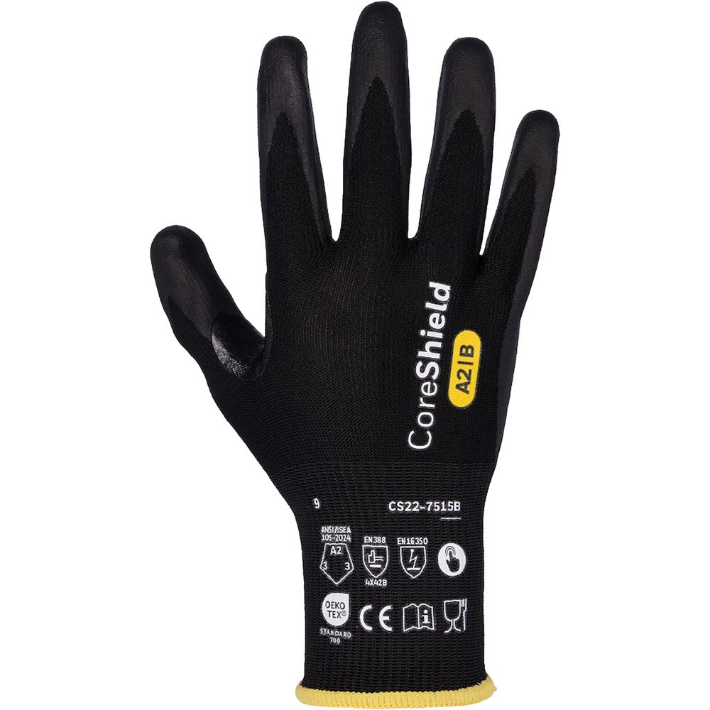 G-Tek by PIP Knit Yarn Glove Foam Nitrile Coated Grip TS (Pair)