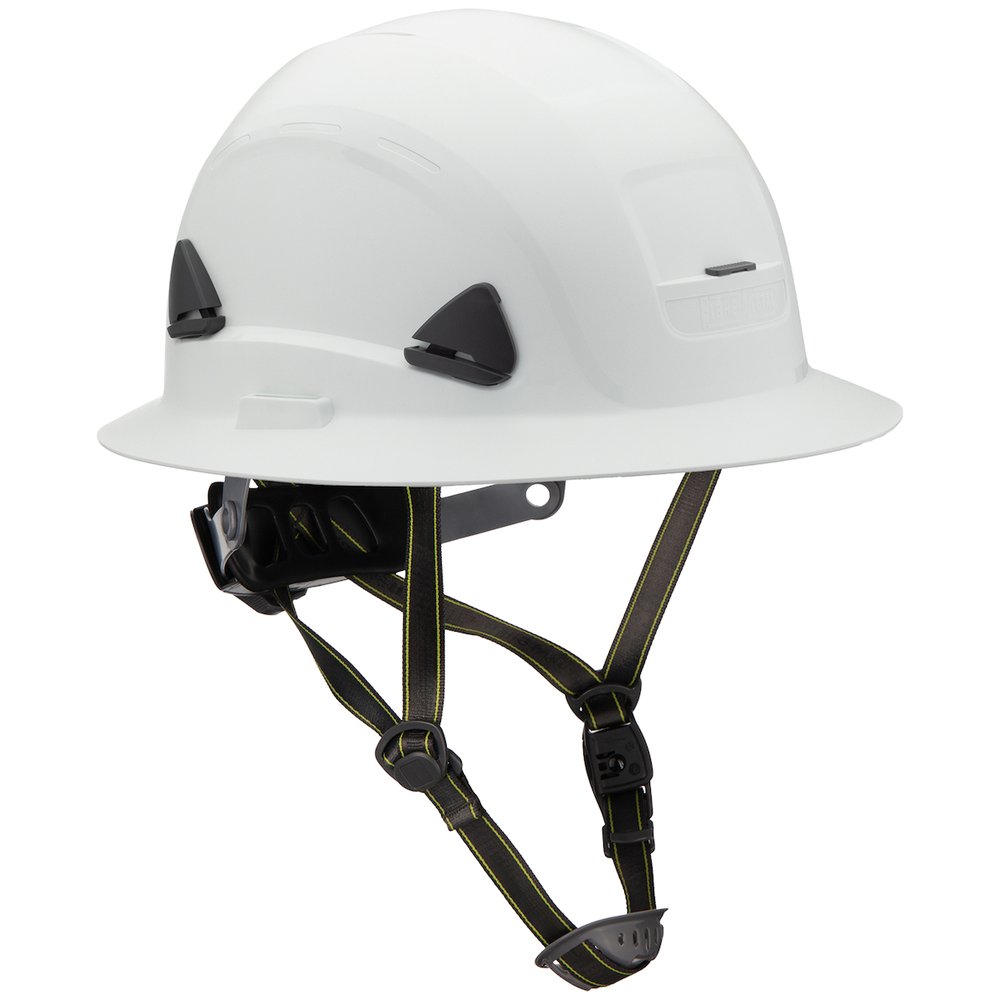 Fibre-Metal by PIP SFTY Helmet Full Brim Non-ventd CLS E WH