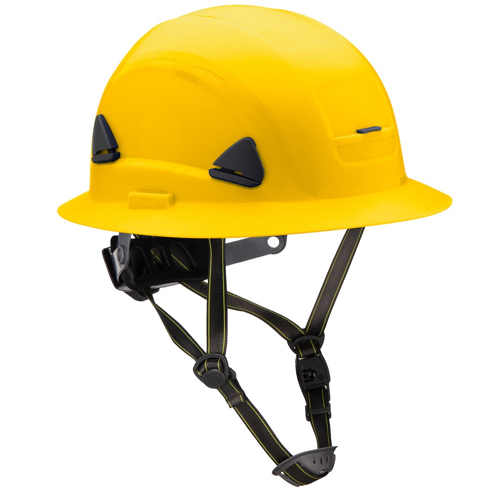 Fibre-Metal by PIP SFTY Helmet Full Brim Non-ventd CLS E YL