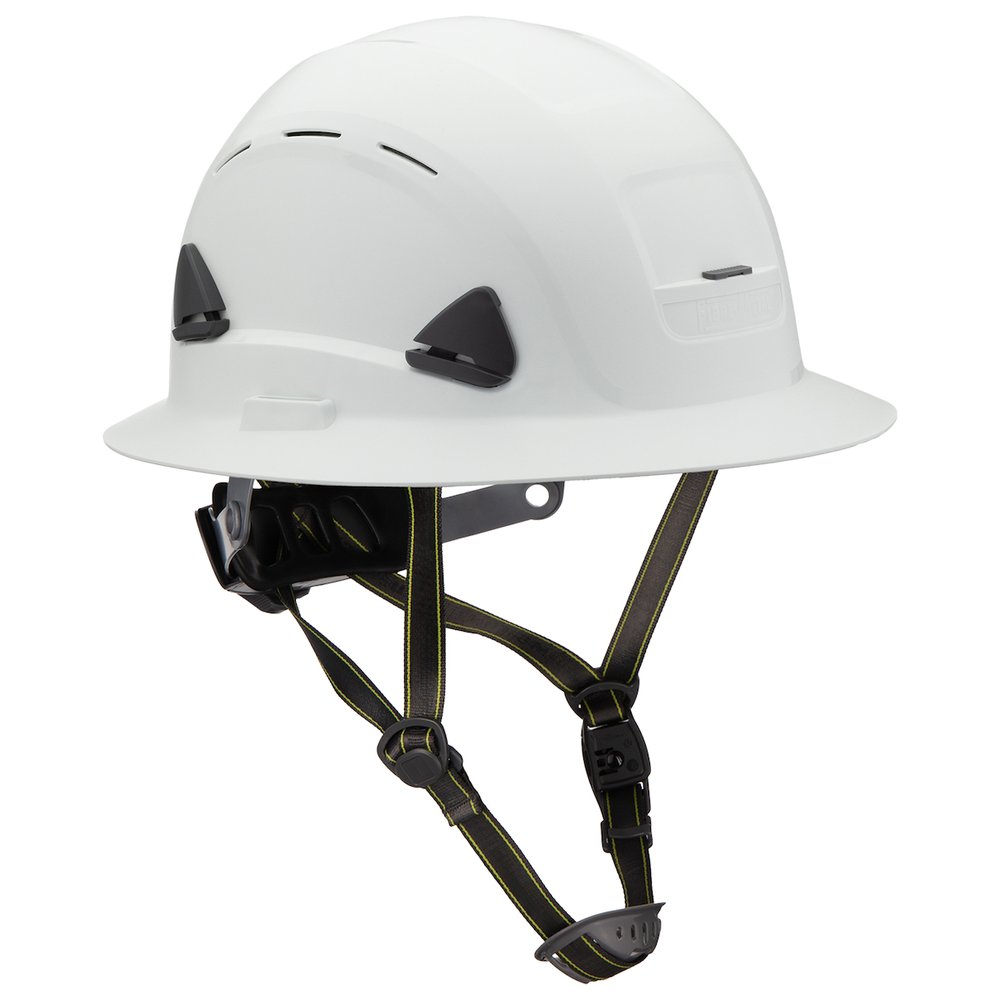 Fibre-Metal by PIP SFTY Helmet Full Brim Vented White