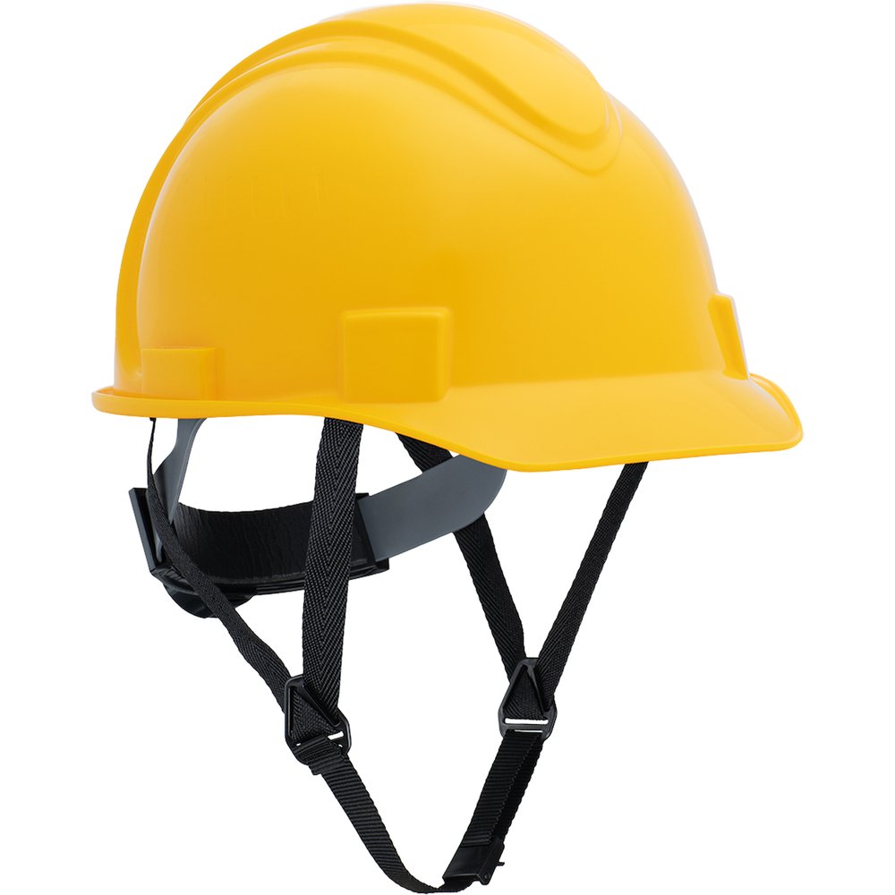 North Short Brim Hard Hat Yellow, 20/Case
