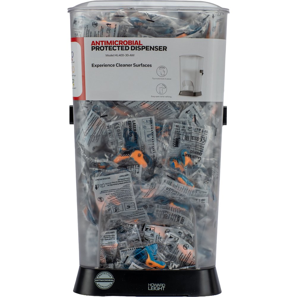 Howard Leight by PIP HL400 Corded Dspnsr Antimicr LT-30 US, 400/Case