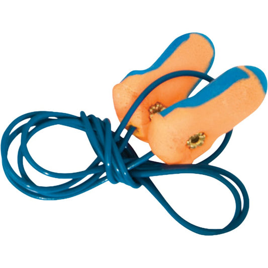 PIP Corded EARPLUGS:5PR/BG 125/BX 1250/CA, 1250 Pairs/Case