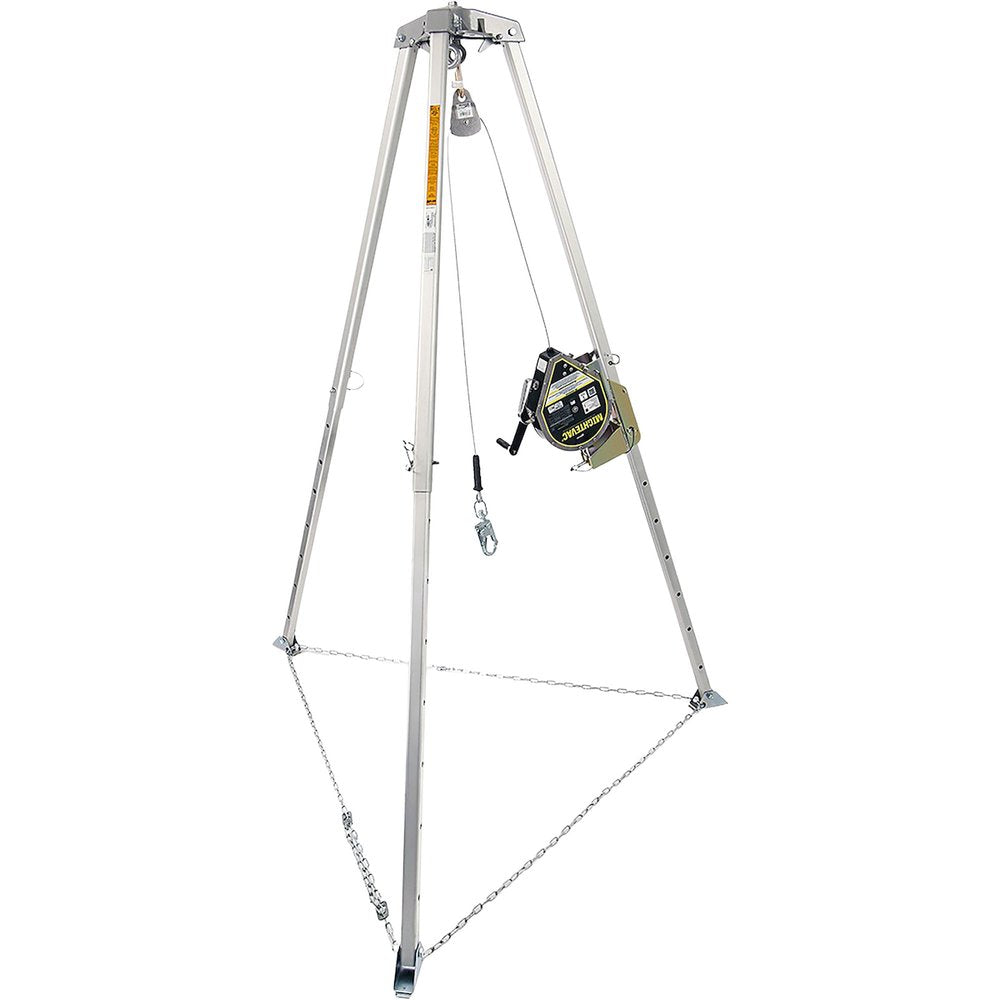 Miller by PIP 50FT Mightevac Galv CBLW/7FT Tripod Kit