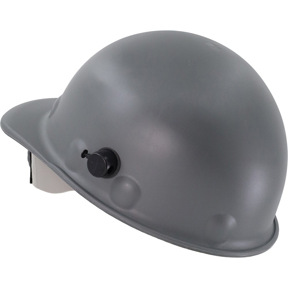 Fibre-Metal by PIP P2A Hard Cap Gray Ratchet W/ Quicklok