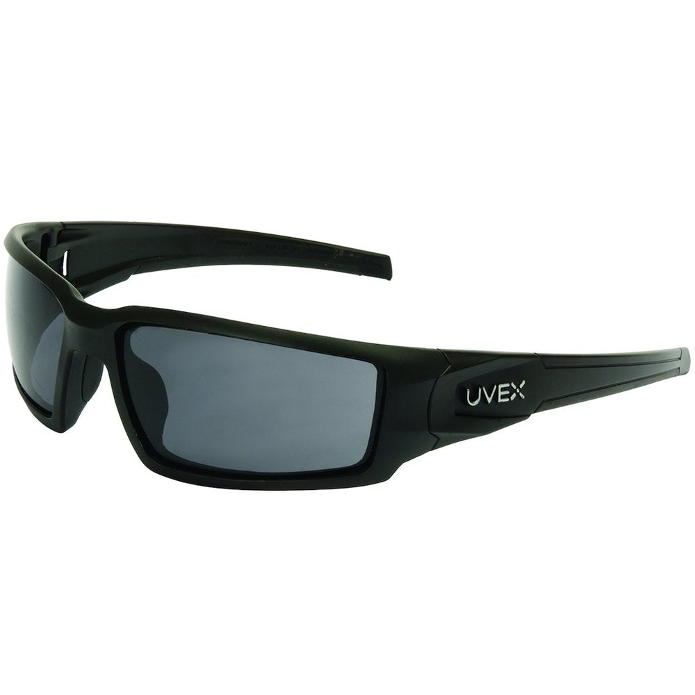 Uvex Hypershock BLK Frmgray HS Lens, 10/Pack
