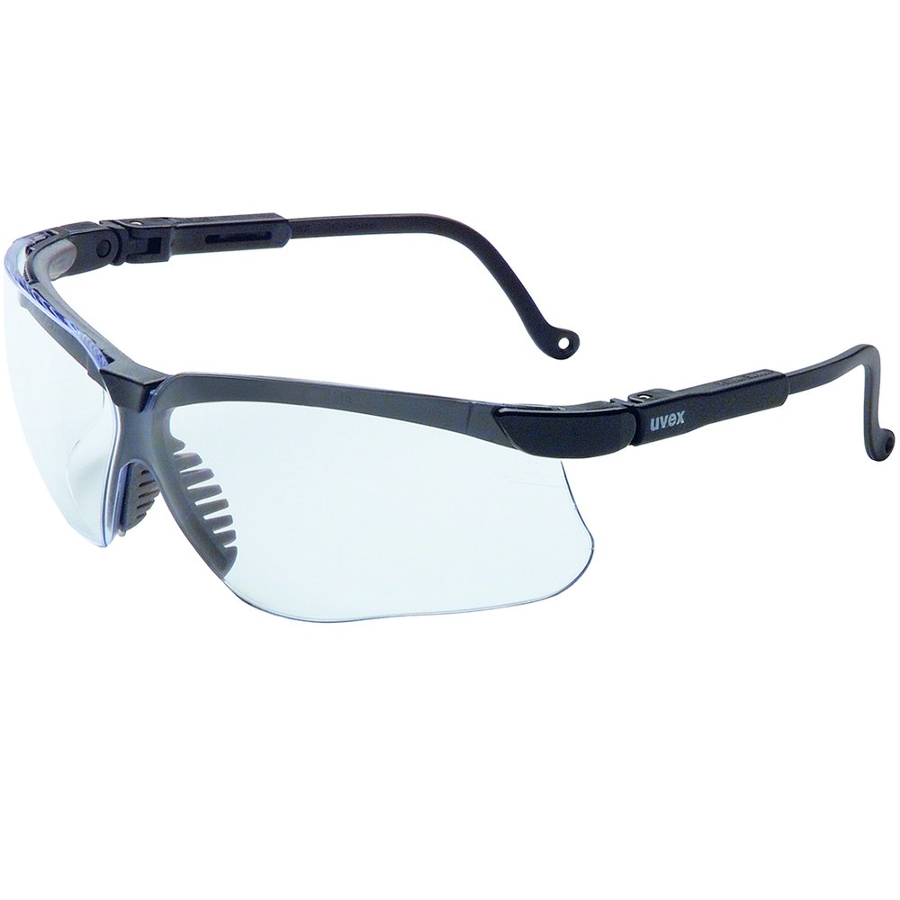 Uvex Genesis BLK FRM Clear HS Lens