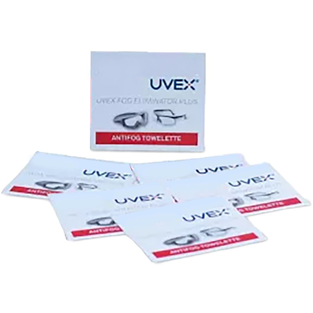 Uvex FOG Eliminator Pluscloths, 100/Box